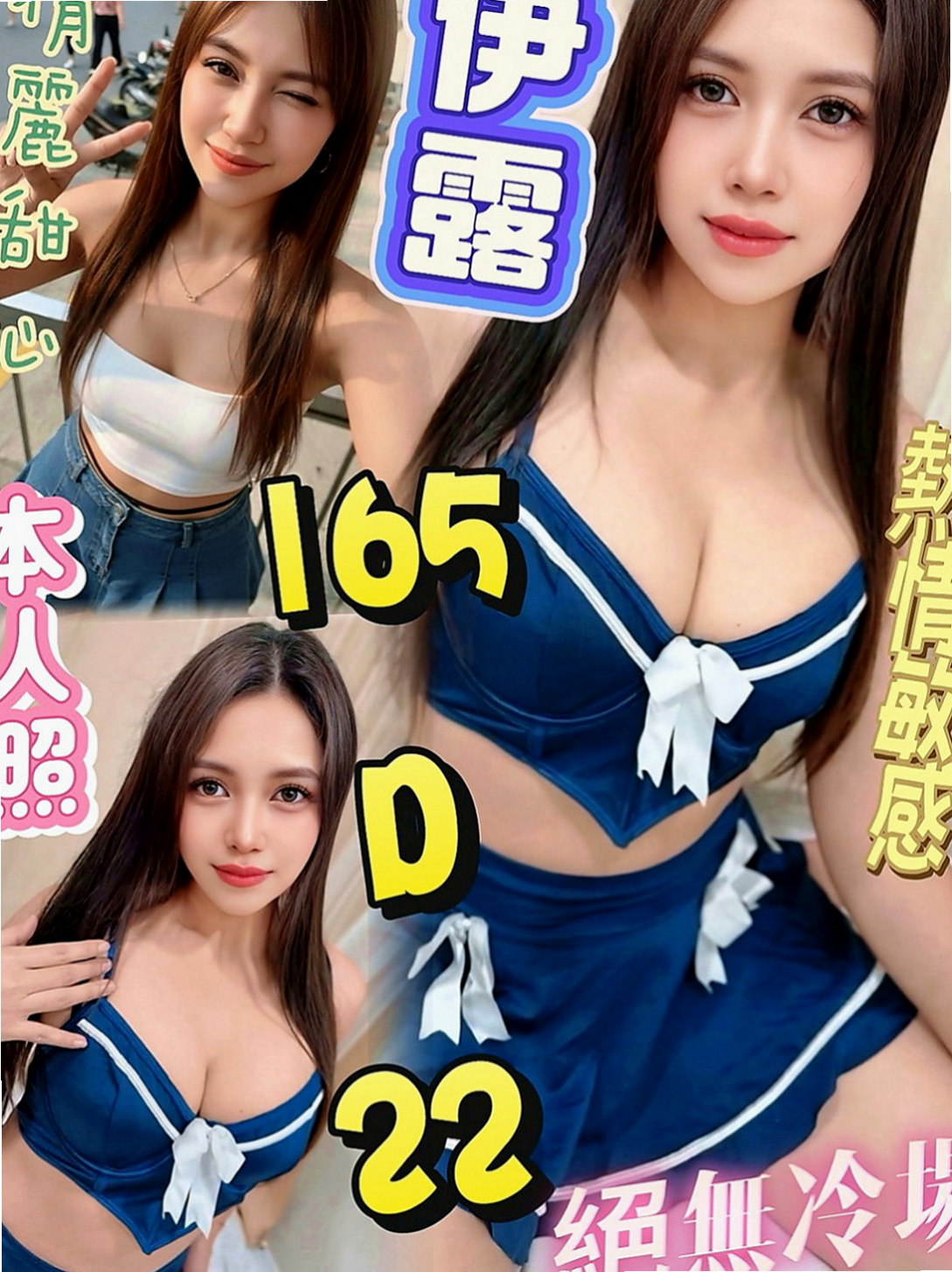 仁武叫茶：艾蜜 |公司鹹濕秘書|165cm|43kg|D罩杯|18歲|誘惑的表情 配合度大 還喜歡玩八爪椅    之前出來過兩次 約過她的客人都很喜歡