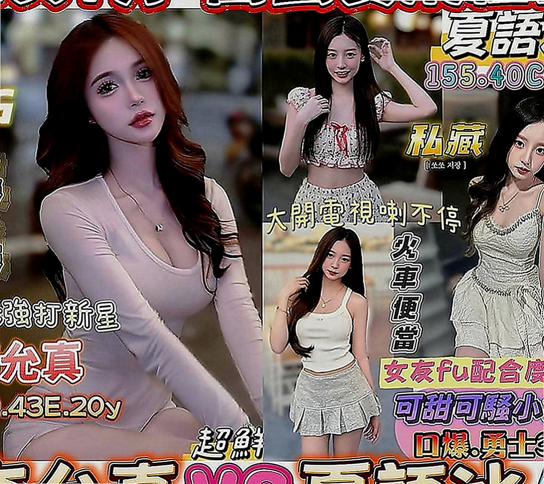 三重美女外送：曼夏 |模特兒正妹|169cm|43kg|D罩杯|18歲|彷彿擁有一雙看著170的大長腿！懵懂可愛的一顆少女心，聽話乖巧又順從