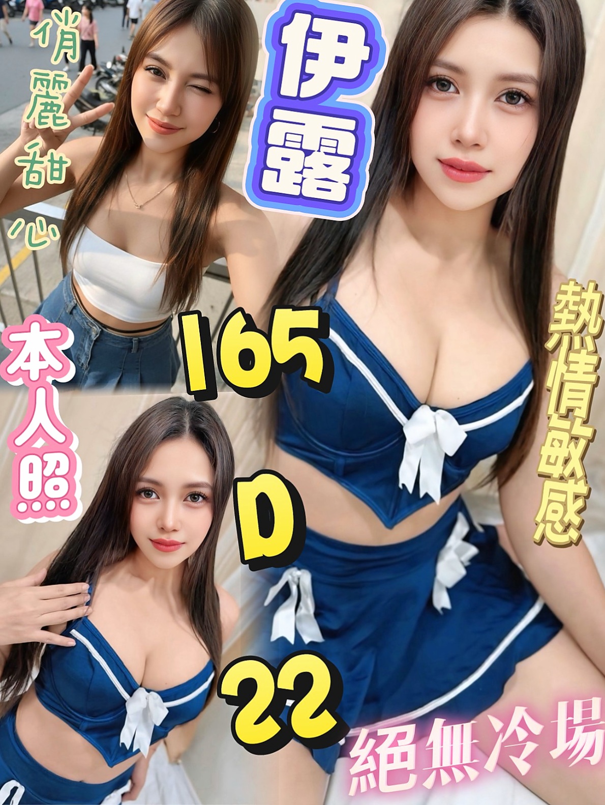 仁武叫茶：艾蜜 |公司鹹濕秘書|165cm|43kg|D罩杯|18歲|誘惑的表情 配合度大 還喜歡玩八爪椅    之前出來過兩次 約過她的客人都很喜歡